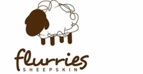 FLURRIES S H E E P S K I N Logo (USPTO, 05/10/2010)