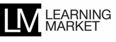 LM LEARNING MARKET Logo (USPTO, 06/21/2010)