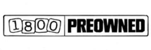 1800 PREOWNED Logo (USPTO, 10.08.2010)