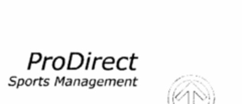 PRODIRECT SPORTS MANAGEMENT Logo (USPTO, 26.02.2011)