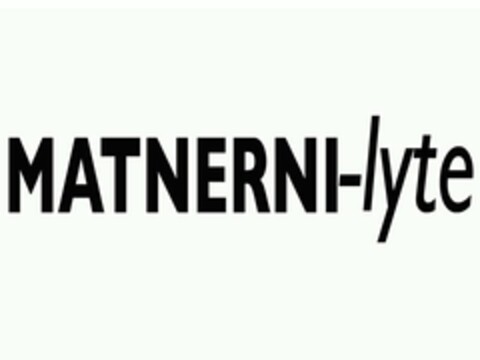 MATNERNI-LYTE Logo (USPTO, 30.06.2011)