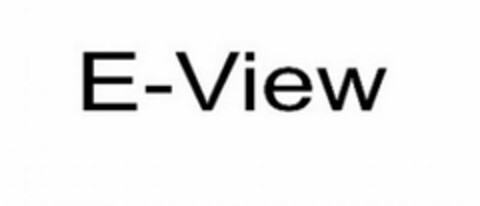 E-VIEW Logo (USPTO, 25.04.2012)