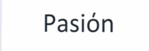 PASIÓN Logo (USPTO, 28.02.2013)