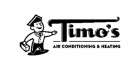 TIMO'S AIR CONDITIONING & HEATING Logo (USPTO, 22.07.2013)