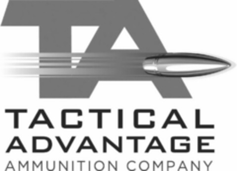 TA TACTICAL ADVANTAGE AMMUNITION COMPANY Logo (USPTO, 18.09.2013)
