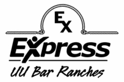 EX EXPRESS UU BAR RANCHES Logo (USPTO, 20.11.2013)