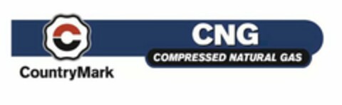 C COUNTRYMARK CNG COMPRESSED NATURAL GAS Logo (USPTO, 03/10/2014)