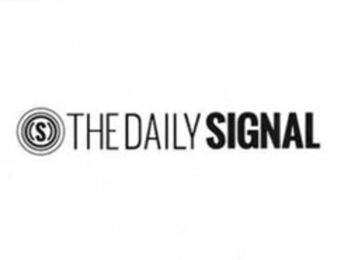 S THE DAILY SIGNAL Logo (USPTO, 26.03.2014)
