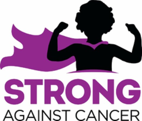 STRONG AGAINST CANCER Logo (USPTO, 01.10.2014)