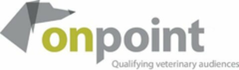 ONPOINT QUALIFYING VETERINARY AUDIENCES Logo (USPTO, 02.11.2014)