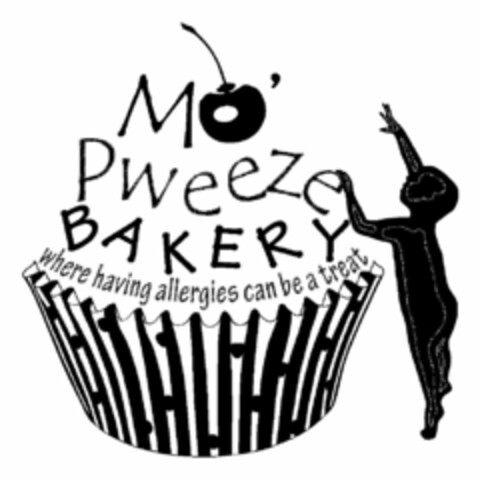 MO' PWEEZE BAKERY WHERE HAVING ALLERGIES CAN BE A TREAT Logo (USPTO, 10.11.2014)