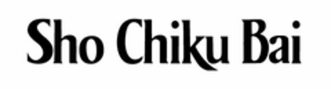 SHO CHIKU BAI Logo (USPTO, 06.07.2015)