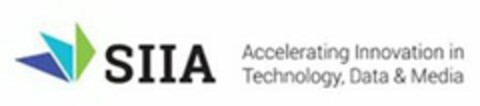 SIIA ACCELERATING INNOVATION IN TECHNOLOGY, DATA & MEDIA Logo (USPTO, 13.08.2015)