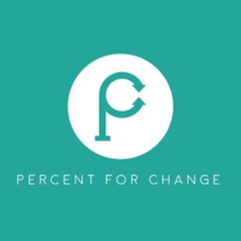 P  PERCENT FOR CHANGE Logo (USPTO, 12.01.2016)