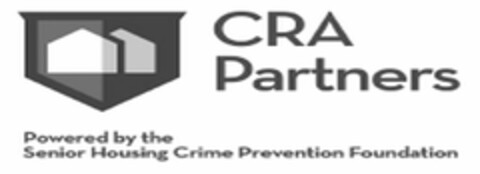 CRA PARTNERS POWERED BY THE SENIOR HOUSING CRIME PREVENTION FOUNDATION Logo (USPTO, 11.02.2016)