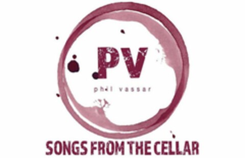 PV PHIL VASSAR SONGS FROM THE CELLAR Logo (USPTO, 02/25/2016)