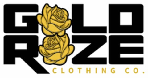 GOLD ROZE CLOTHING CO. Logo (USPTO, 03/05/2016)