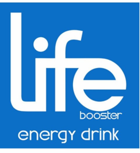 LIFE BOOSTER ENERGY DRINK Logo (USPTO, 20.05.2016)