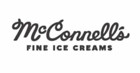 MCCONNELL'S FINE ICE CREAMS Logo (USPTO, 08/30/2016)