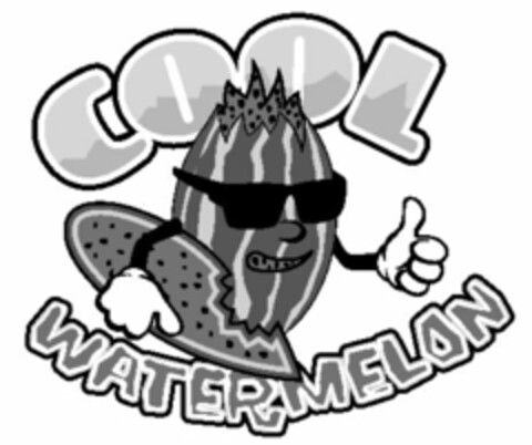 COOL WATERMELON Logo (USPTO, 04/18/2017)