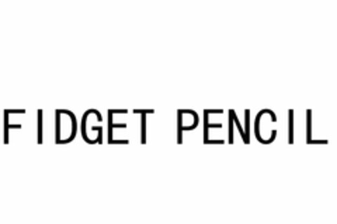 FIDGET PENCIL Logo (USPTO, 28.04.2017)