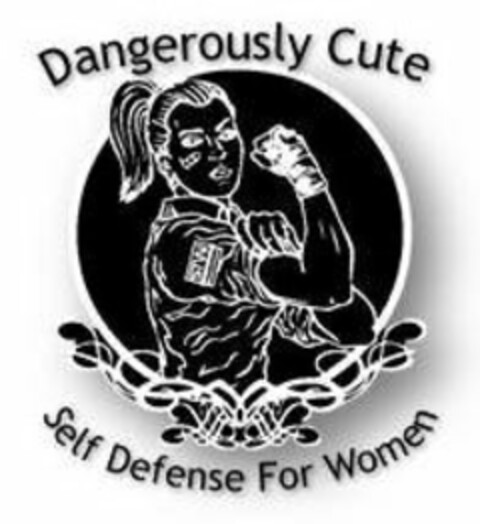 DANGEROUSLY CUTE SELF DEFENSE FOR WOMEN Logo (USPTO, 22.07.2017)
