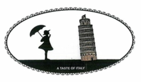 A TASTE OF ITALY Logo (USPTO, 08/10/2017)