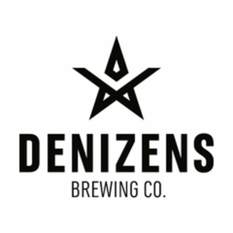 DENIZENS BREWING CO. Logo (USPTO, 09/16/2017)