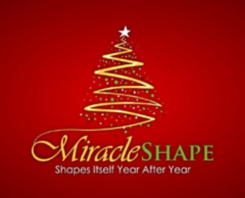 MIRACLESHAPE SHAPES ITSELF YEAR AFTER YEAR Logo (USPTO, 15.11.2017)