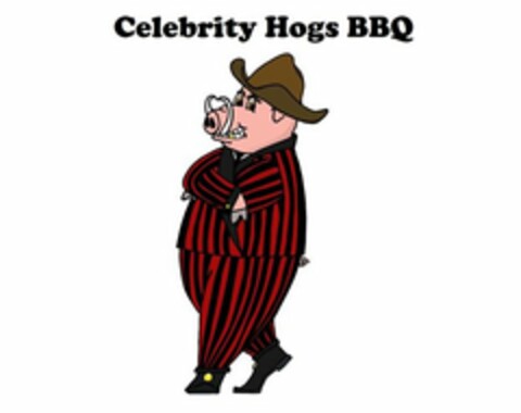 CELEBRITY HOGS BBQ Logo (USPTO, 09.02.2018)