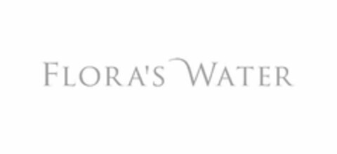 FLORA'S WATER Logo (USPTO, 09.05.2018)
