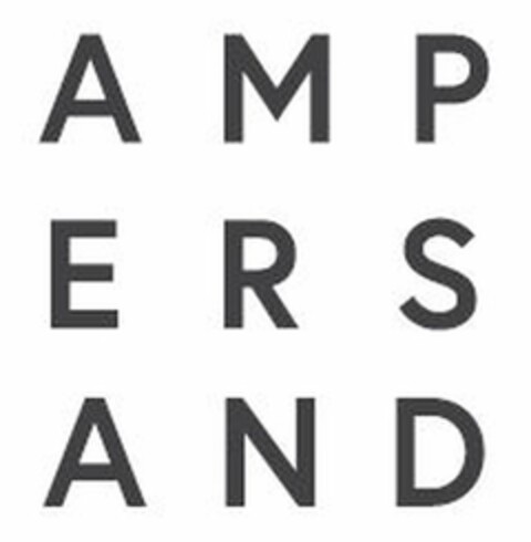 AMPERSAND Logo (USPTO, 07/11/2018)