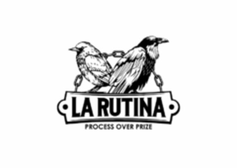 LA RUTINA PROCESS OVER PRIZE Logo (USPTO, 11/26/2018)