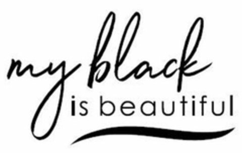 MY BLACK IS BEAUTIFUL Logo (USPTO, 18.01.2019)