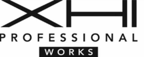 XHI PROFESSIONAL WORKS Logo (USPTO, 18.03.2019)