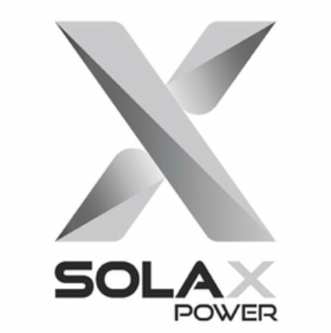 X SOLAX POWER Logo (USPTO, 27.08.2019)