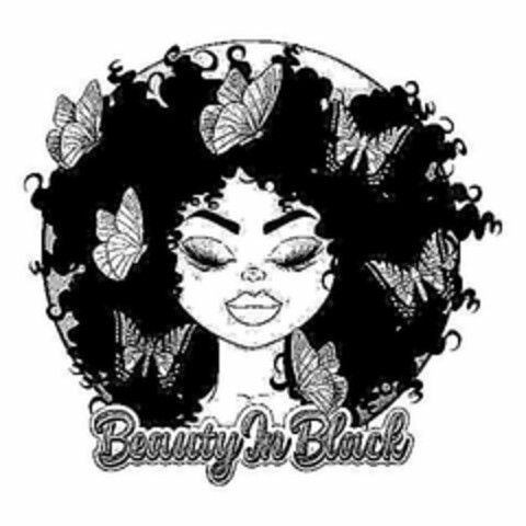 BEAUTY IN BLACK Logo (USPTO, 13.09.2019)