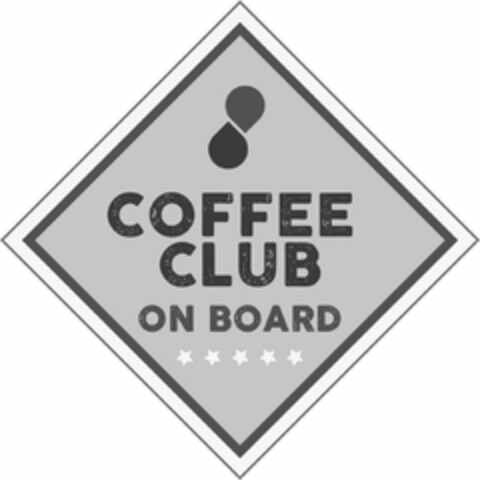 COFFEE CLUB ON BOARD Logo (USPTO, 09/26/2019)