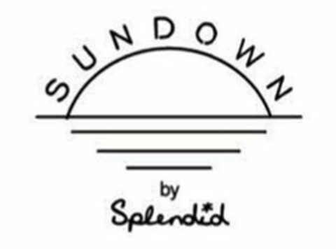 SUNDOWN BY SPLENDID Logo (USPTO, 10/09/2019)