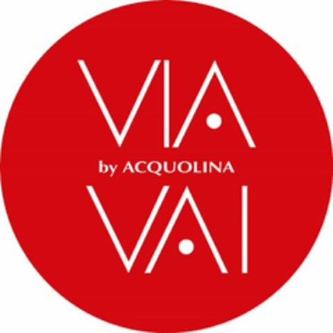 VIA VAI BY ACQUOLINA Logo (USPTO, 11.10.2019)