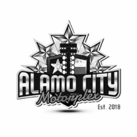 ALAMO CITY MOTORPLEX EST. 2018 Logo (USPTO, 02/28/2020)