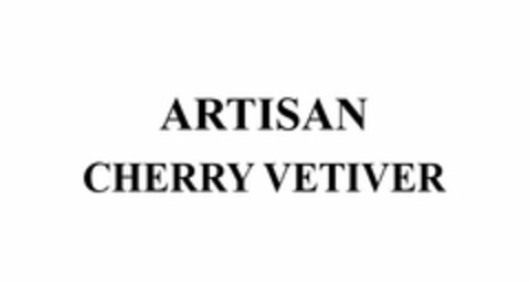 ARTISAN CHERRY VETIVER Logo (USPTO, 04/16/2020)