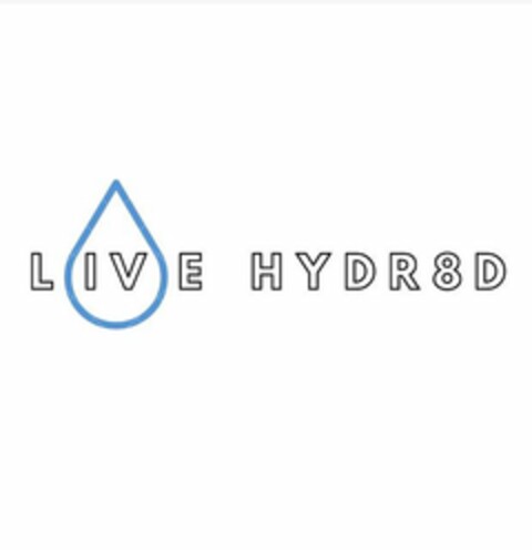 LIVE HYDR8D Logo (USPTO, 27.06.2020)