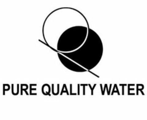 PQ PURE QUALITY WATER Logo (USPTO, 08/18/2020)