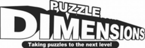 PUZZLE DIMENSIONS TAKING PUZZLES TO THE NEXT LEVEL Logo (USPTO, 30.04.2009)