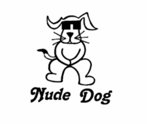 NUDE DOG Logo (USPTO, 13.05.2009)