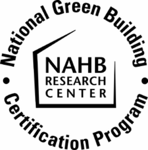 NAHB RESEARCH CENTER NATIONAL GREEN BUILDING CERTIFICATION PROGRAM Logo (USPTO, 03/23/2010)