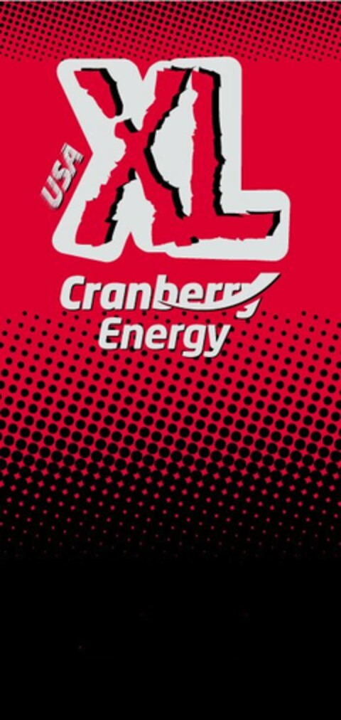 USA XL CRANBERRY ENERGY Logo (USPTO, 06/24/2010)