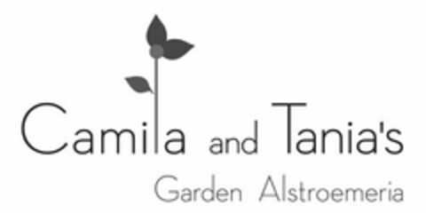 CAMILA AND TANIA'S GARDEN ALSTROEMERIA Logo (USPTO, 02/07/2011)