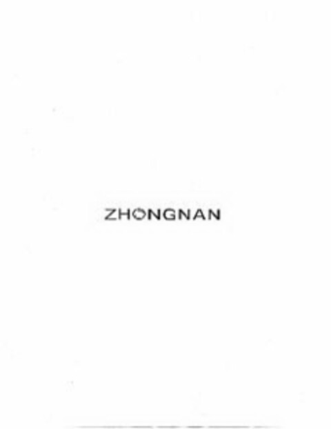 ZHONGNAN Logo (USPTO, 19.05.2011)